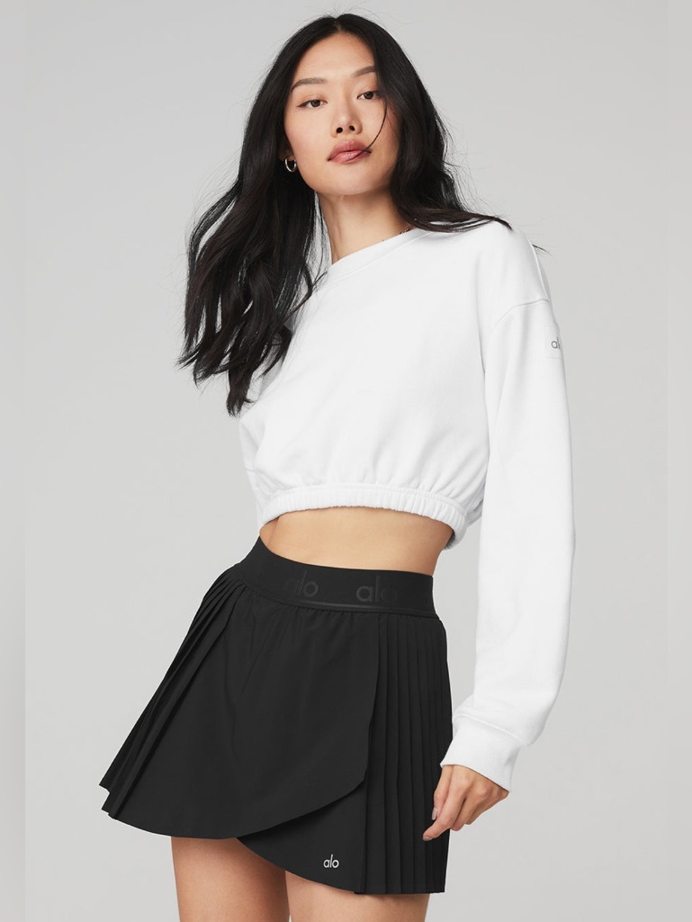 ALO YOGA
Devotion Crewneck Neck Pullover Top
Size m